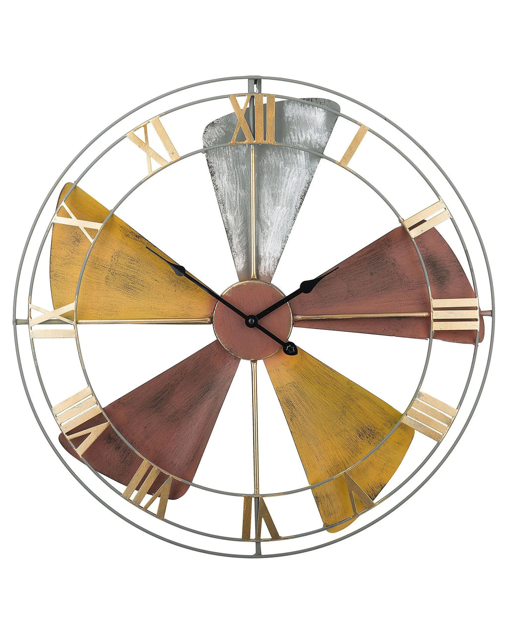 Orologio da parete  60 cm Metallo Multicolore
