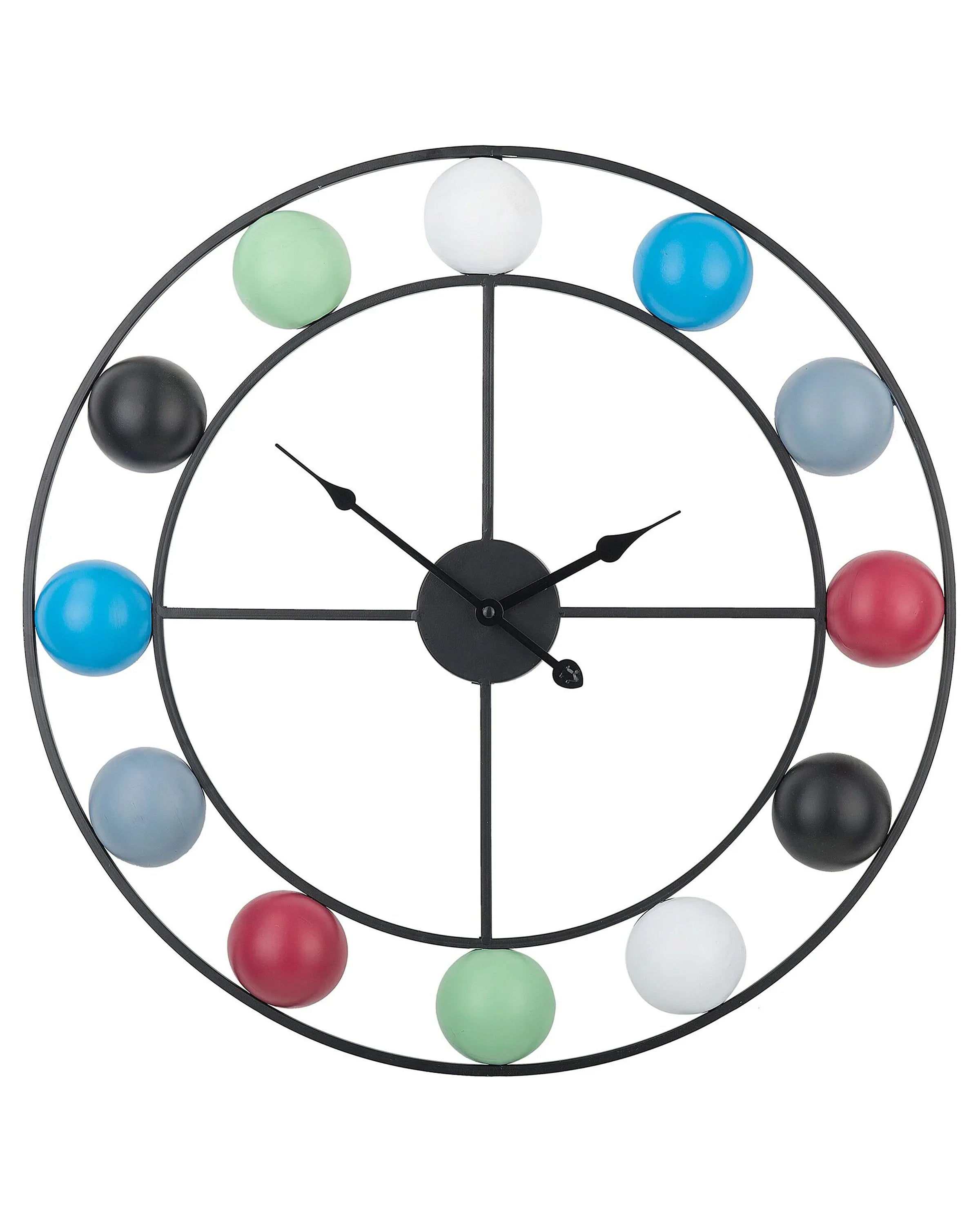 Orologio da parete  56 cm Metallo Multicolore