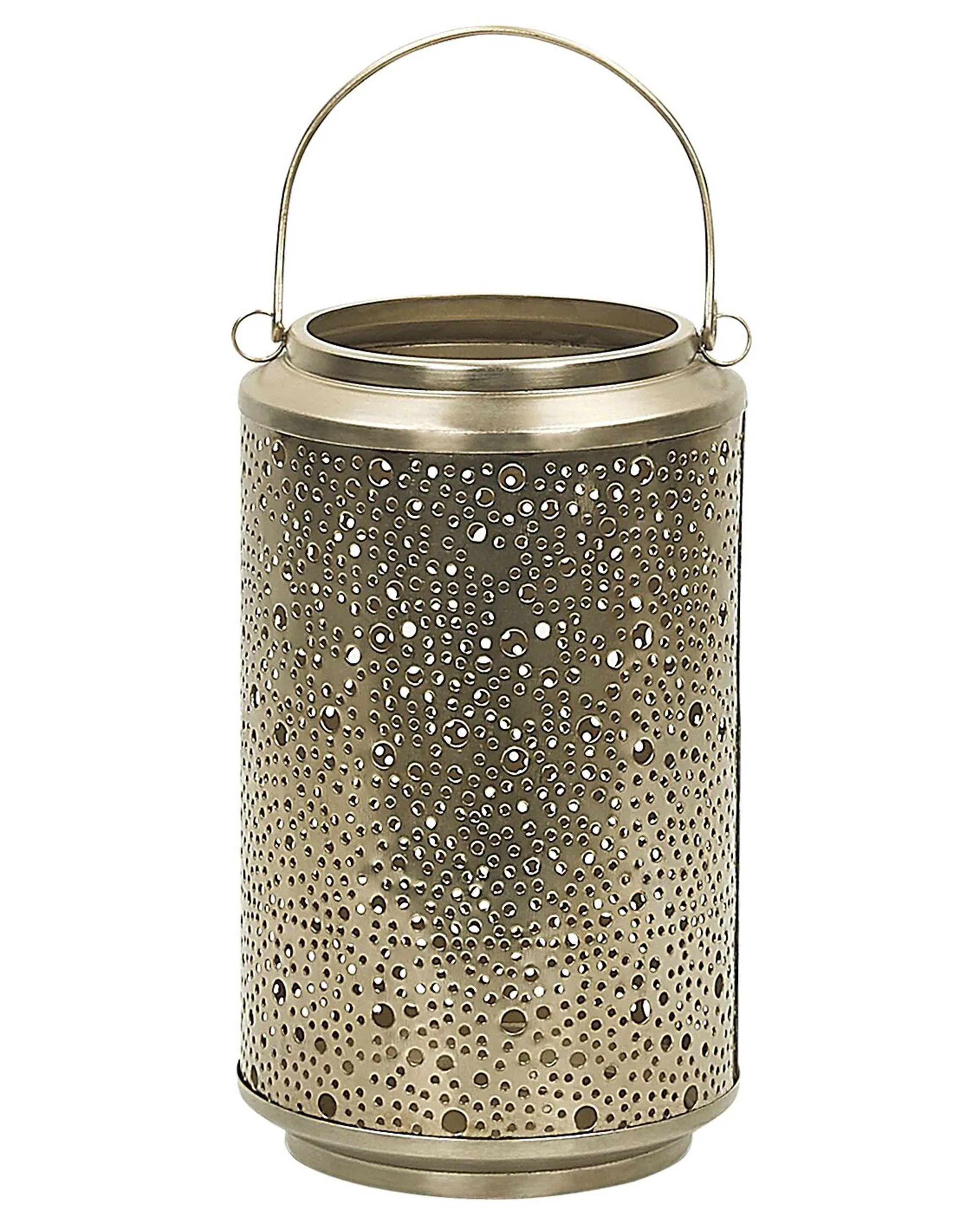 Lanterna Metallo 25 cm Oro