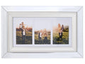 Cornice per 3 foto  Argento