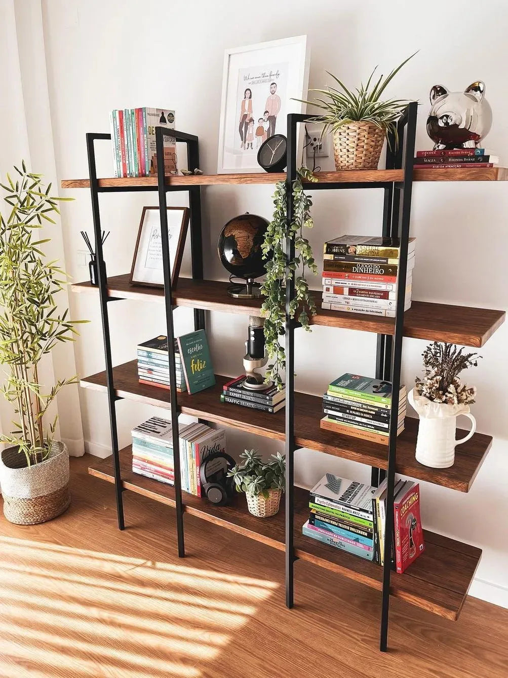 Mappemonde LED Noire 32 cm