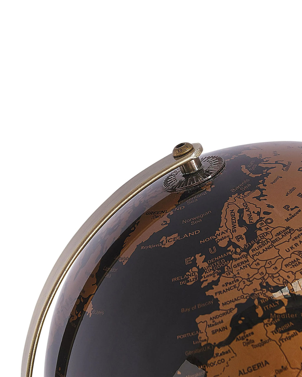 Mappemonde LED Noire 32 cm