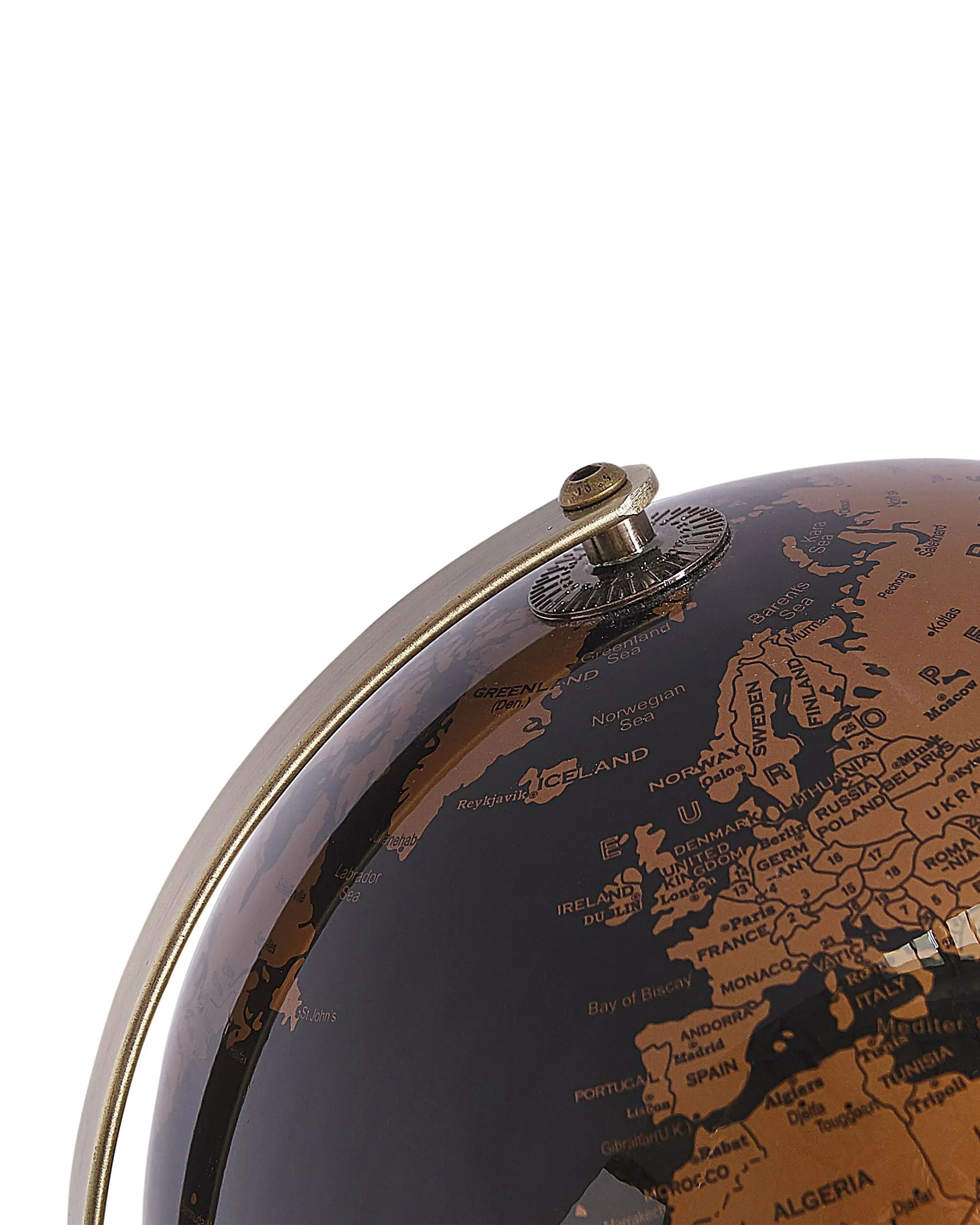 Mappemonde LED Noire 32 cm