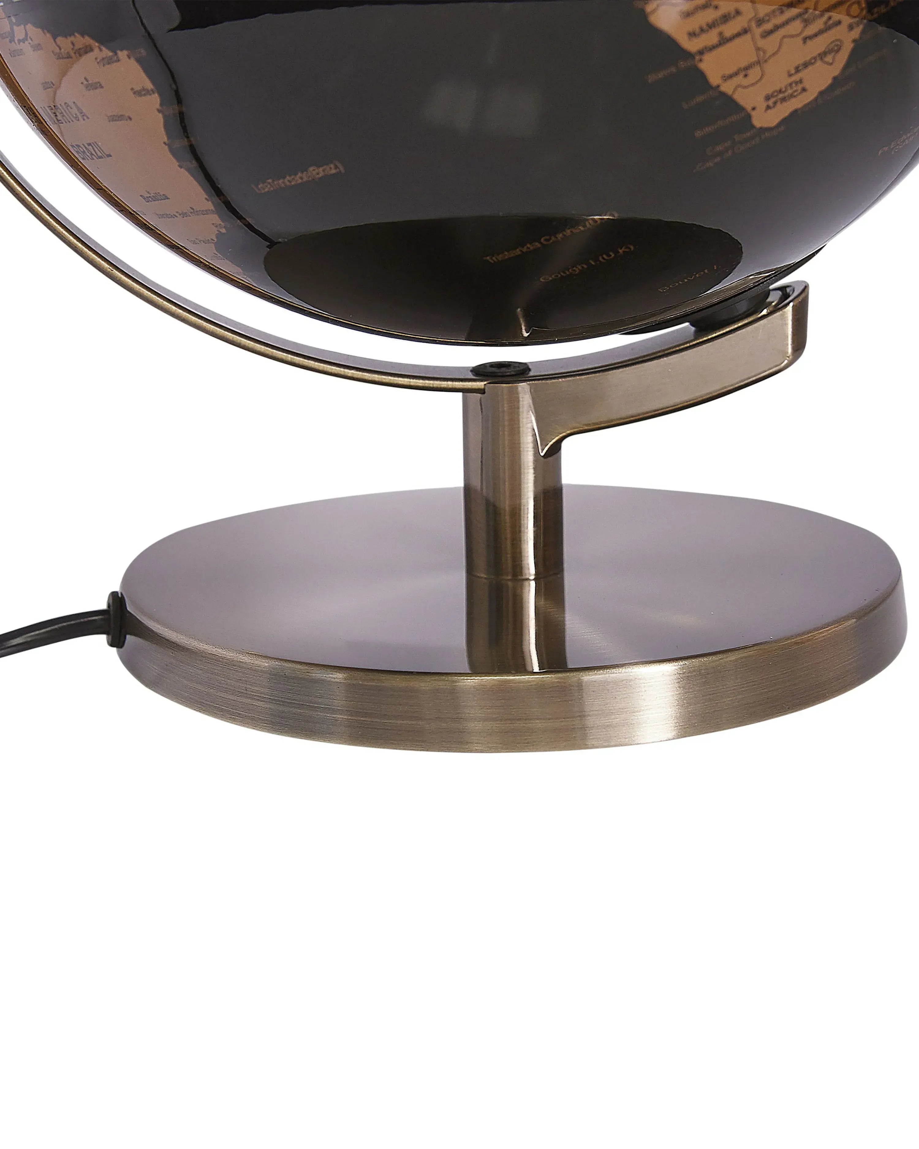 Mappemonde LED Noire 32 cm