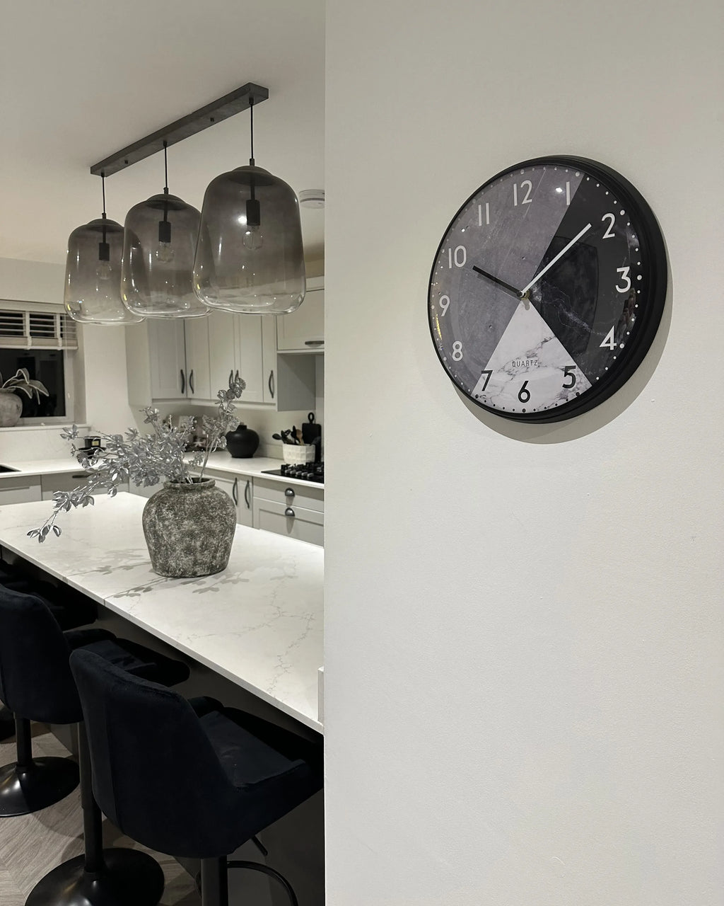 Orologio da parete  33 cm Grigio