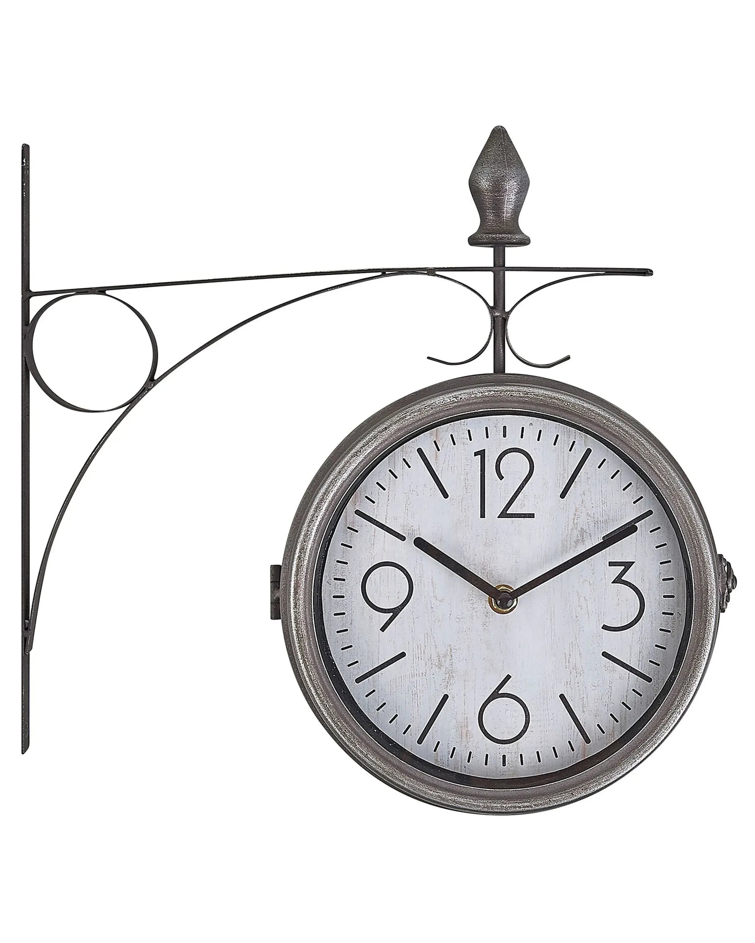 Orologio da parete  34 cm Metallo Argento