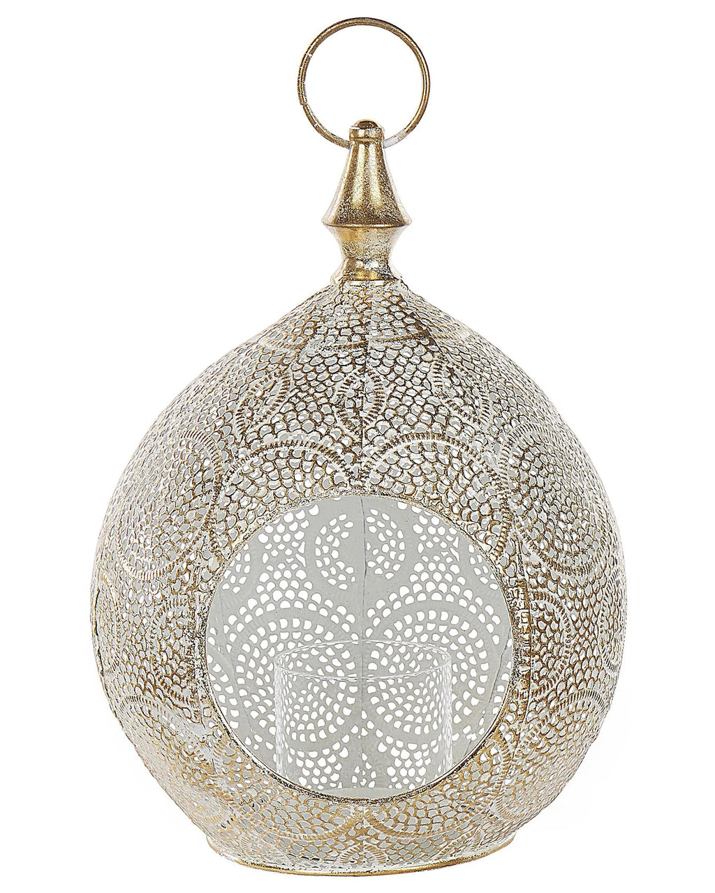 Lanterna Metallo 33 cm Oro