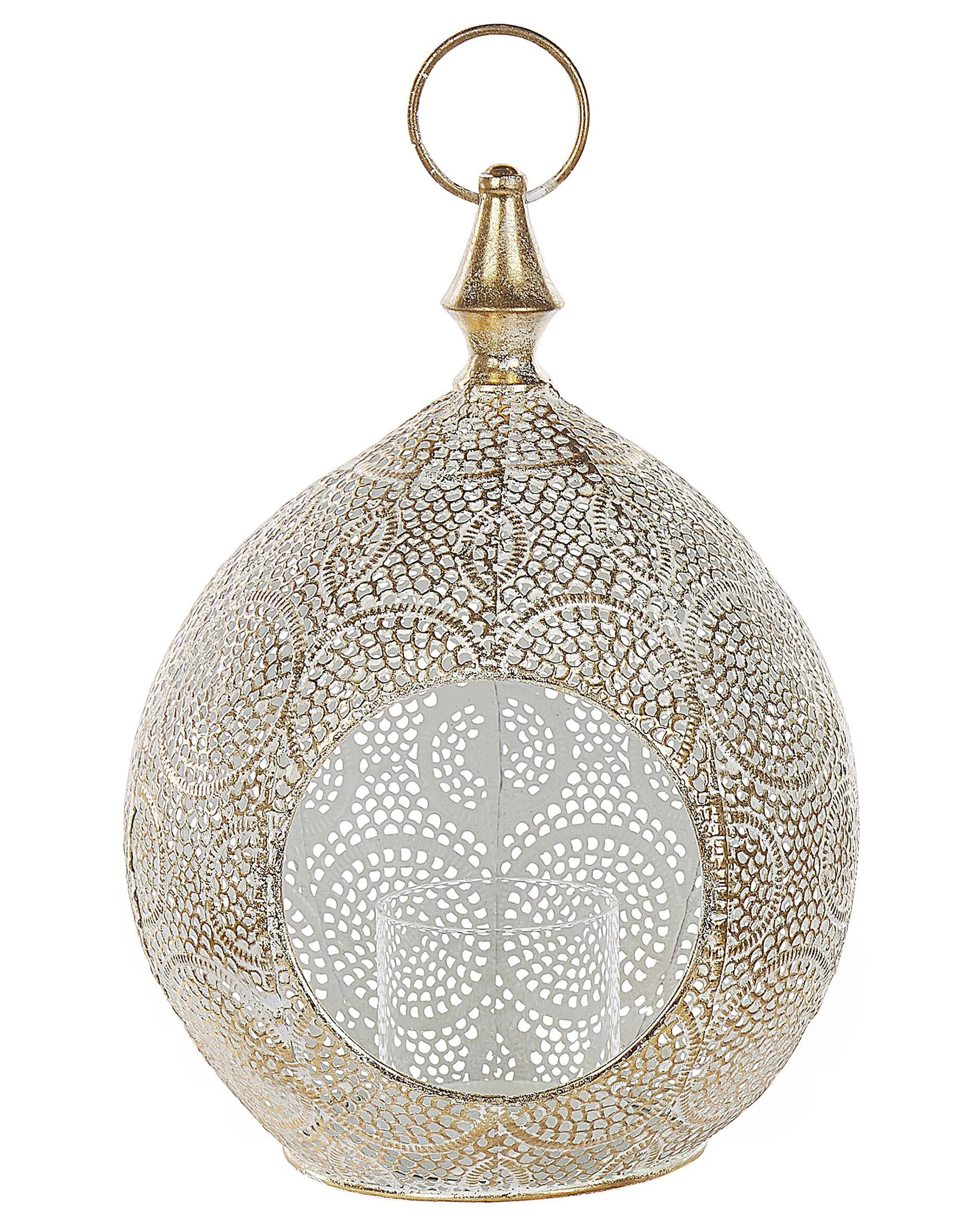 Lanterna Metallo 33 cm Oro