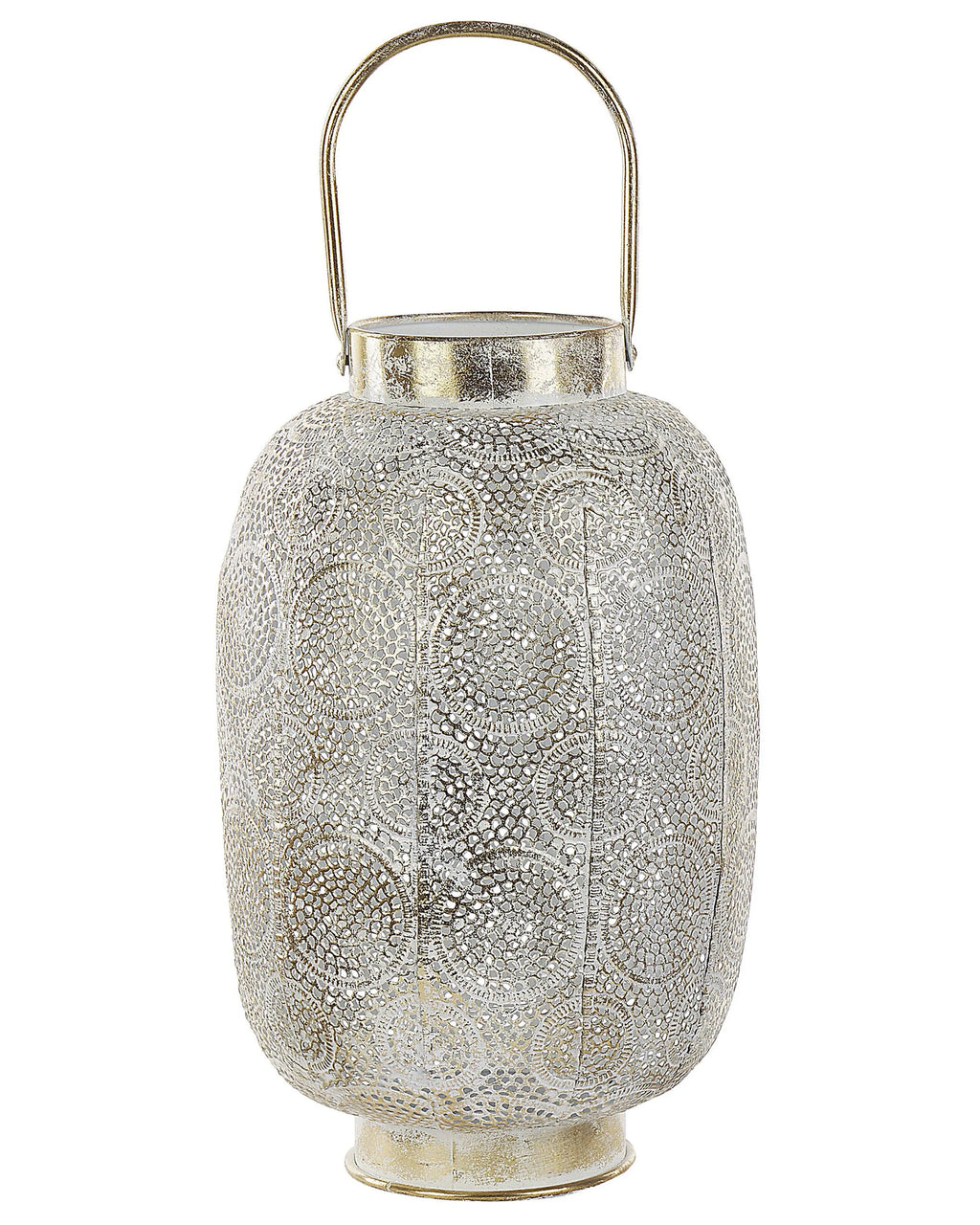 Lanterna  Metallo 40 cm Oro