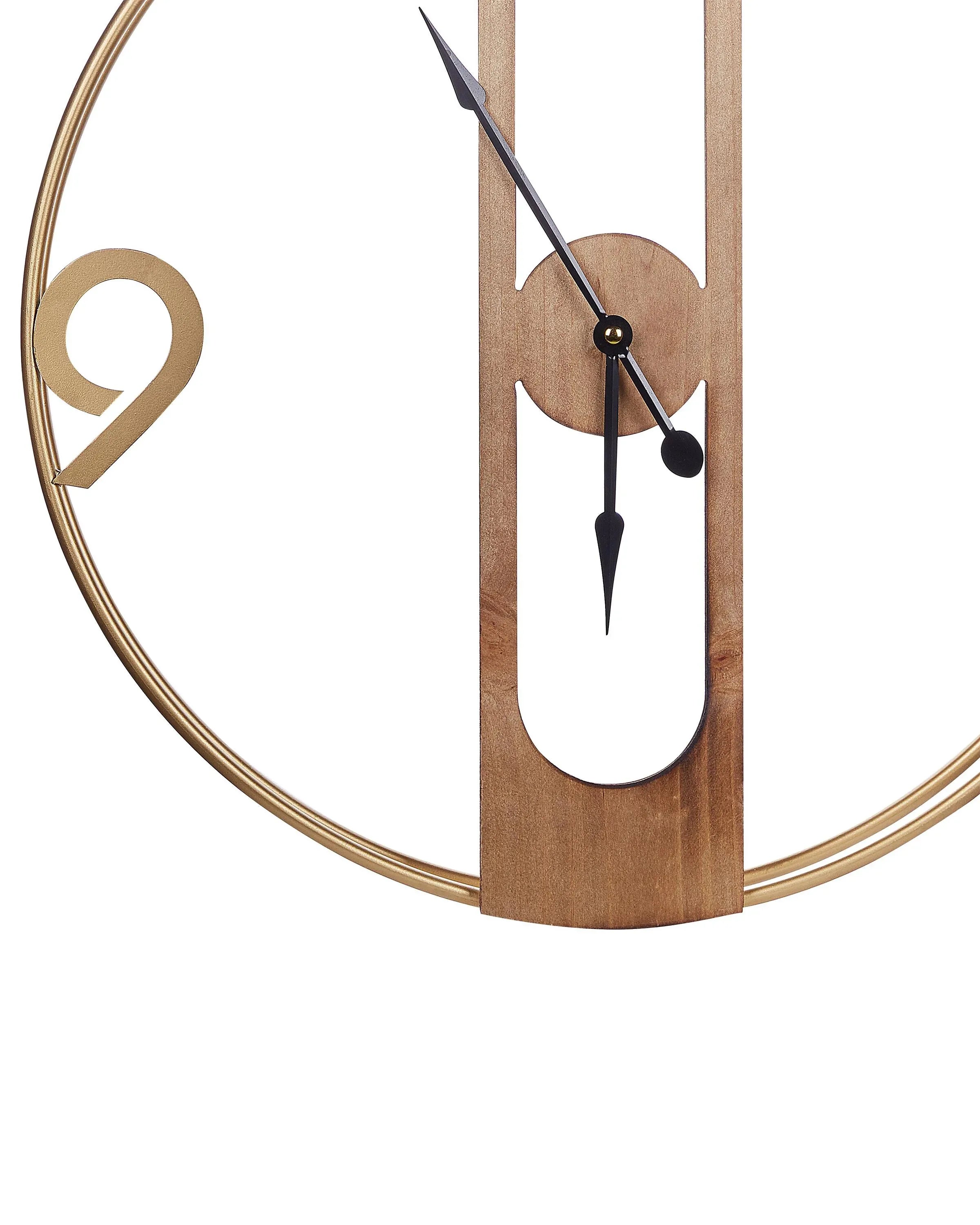 Orologio da parete 50 cm Marrone