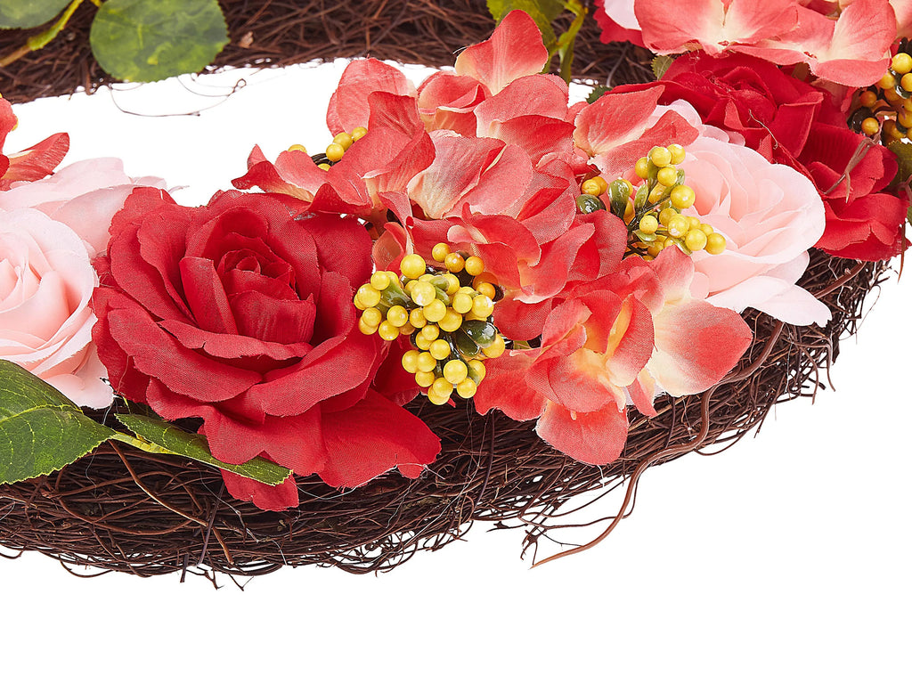 Guirlande décorative 50 cm rouge