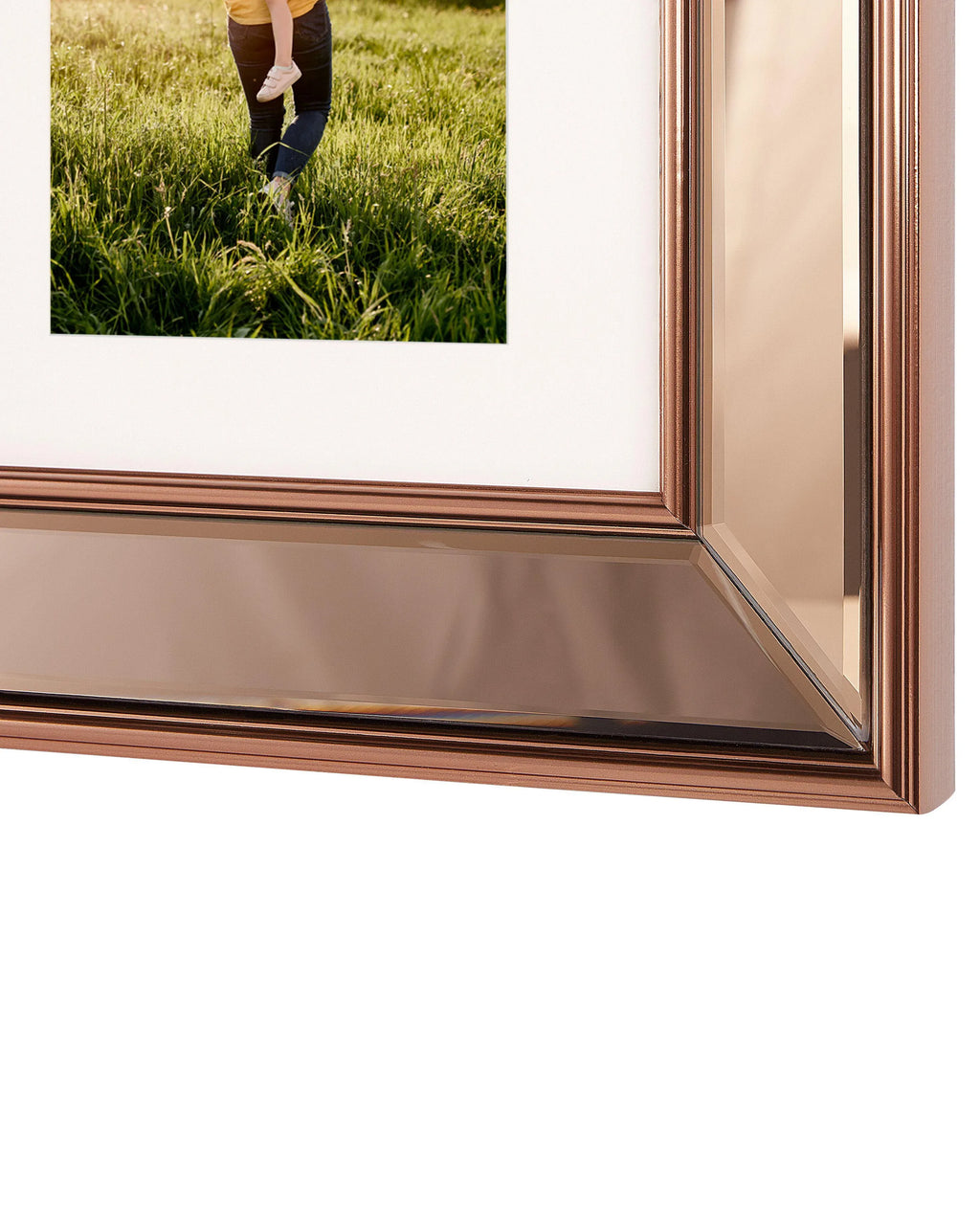 Cornice per 4 foto  Rame