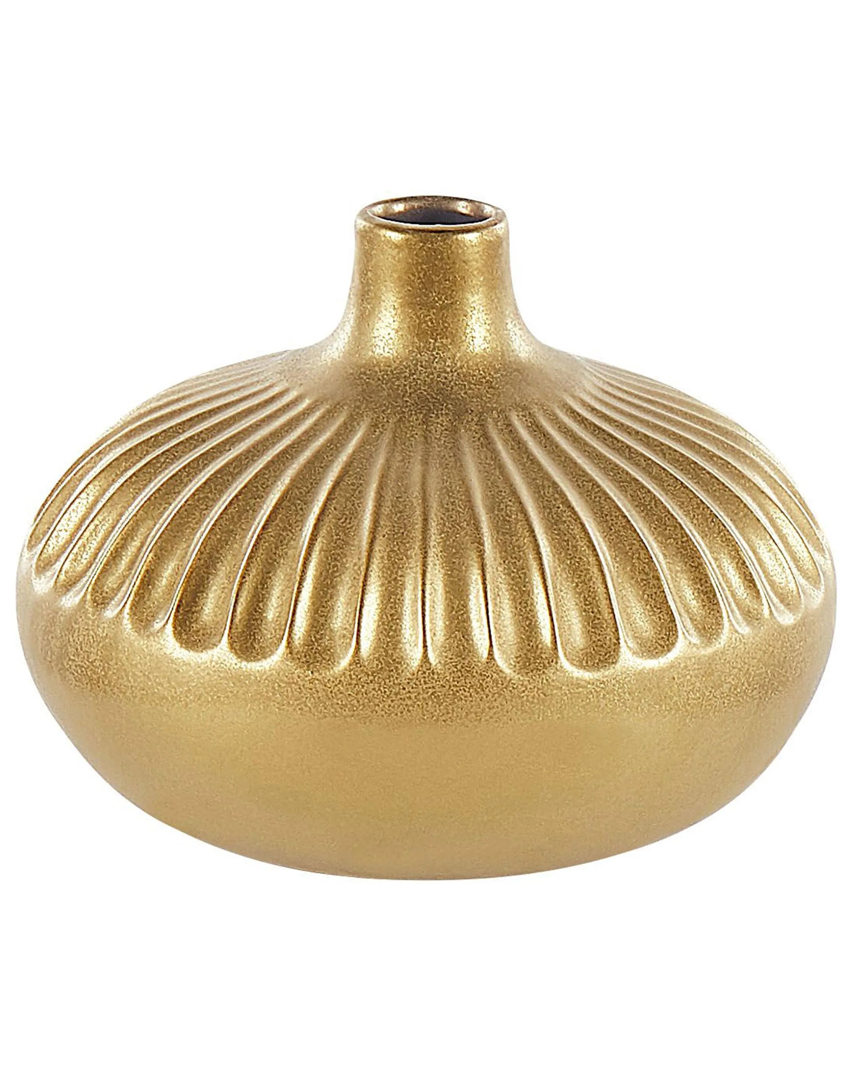 Vaso decorativo  Gres porcellanato 20 cm Oro