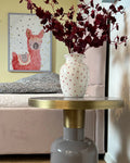 Impression sur toile Motif animal 60 x 80 cm Rose