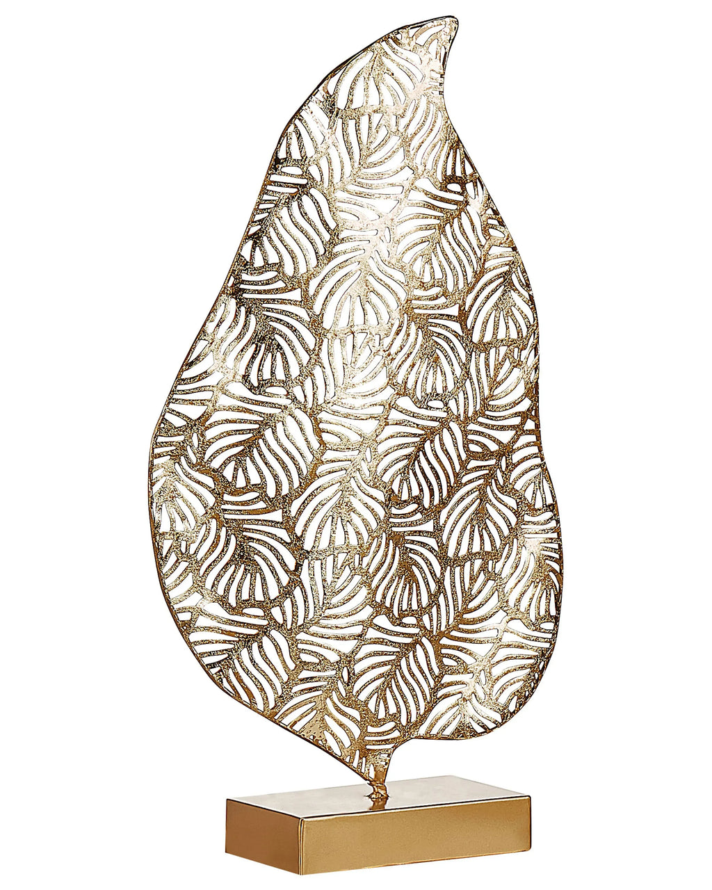 Accessorio decorativo Foglia  Metallo Oro