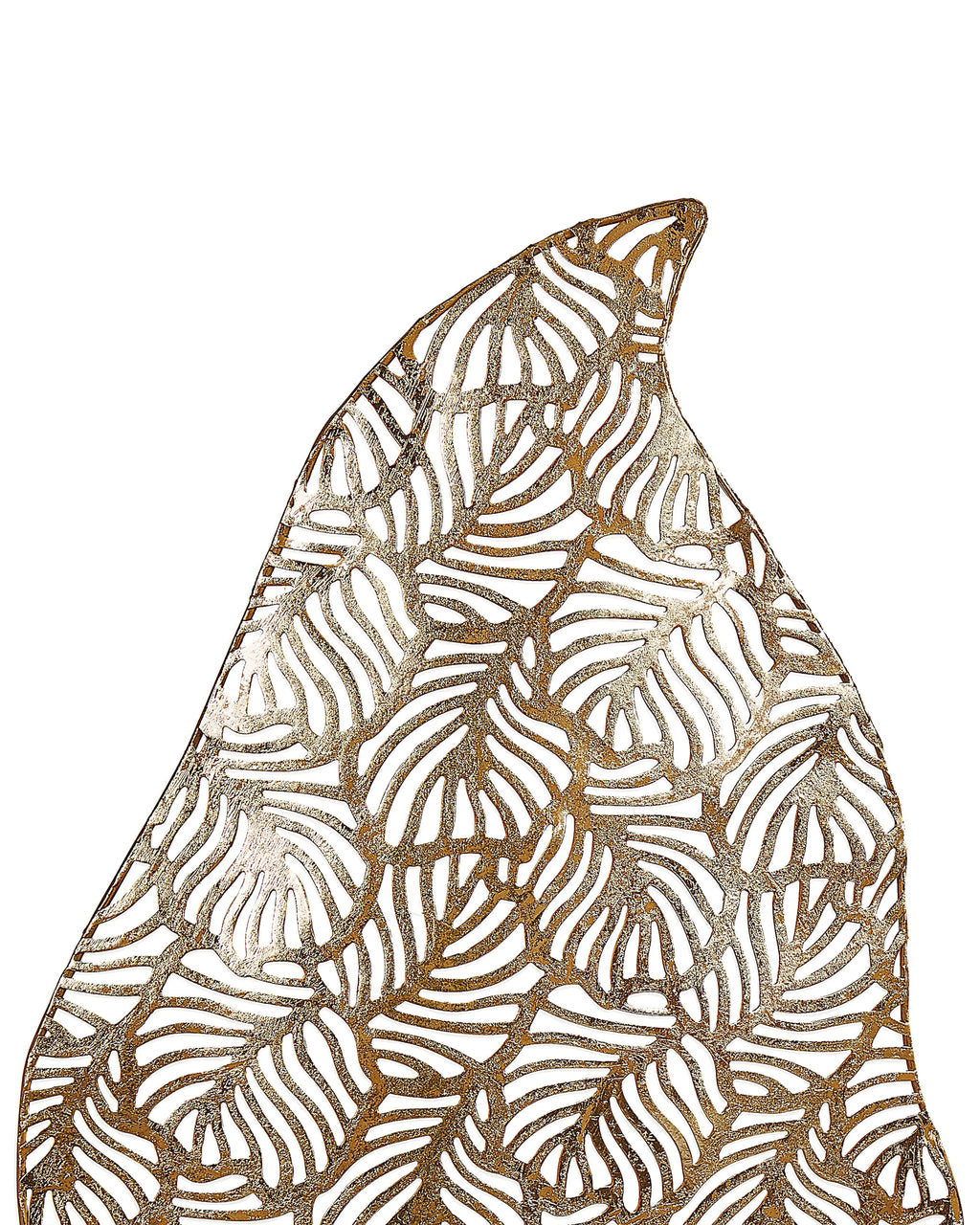Accessorio decorativo Foglia Metallo Oro