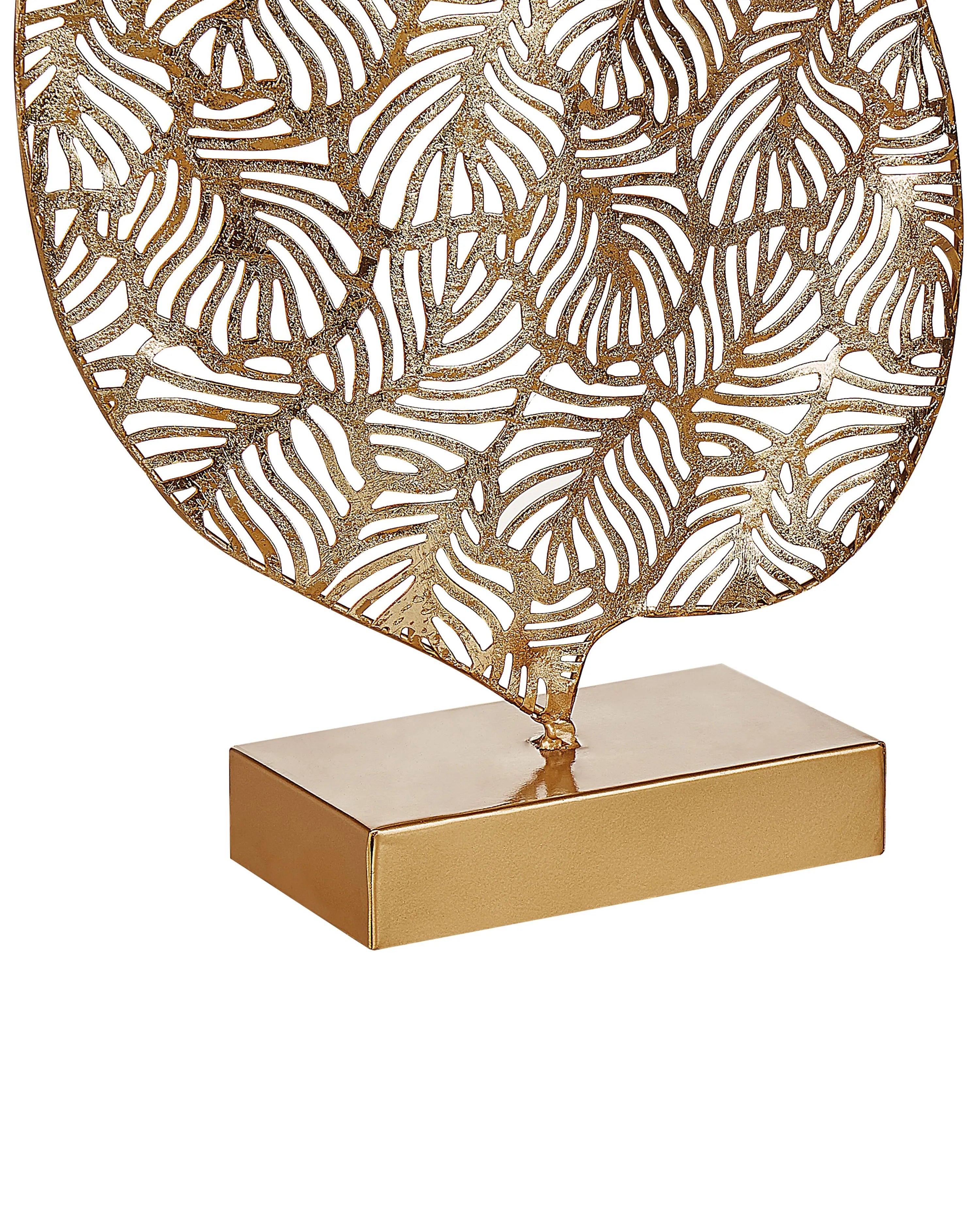 Accessorio decorativo Foglia Metallo Oro