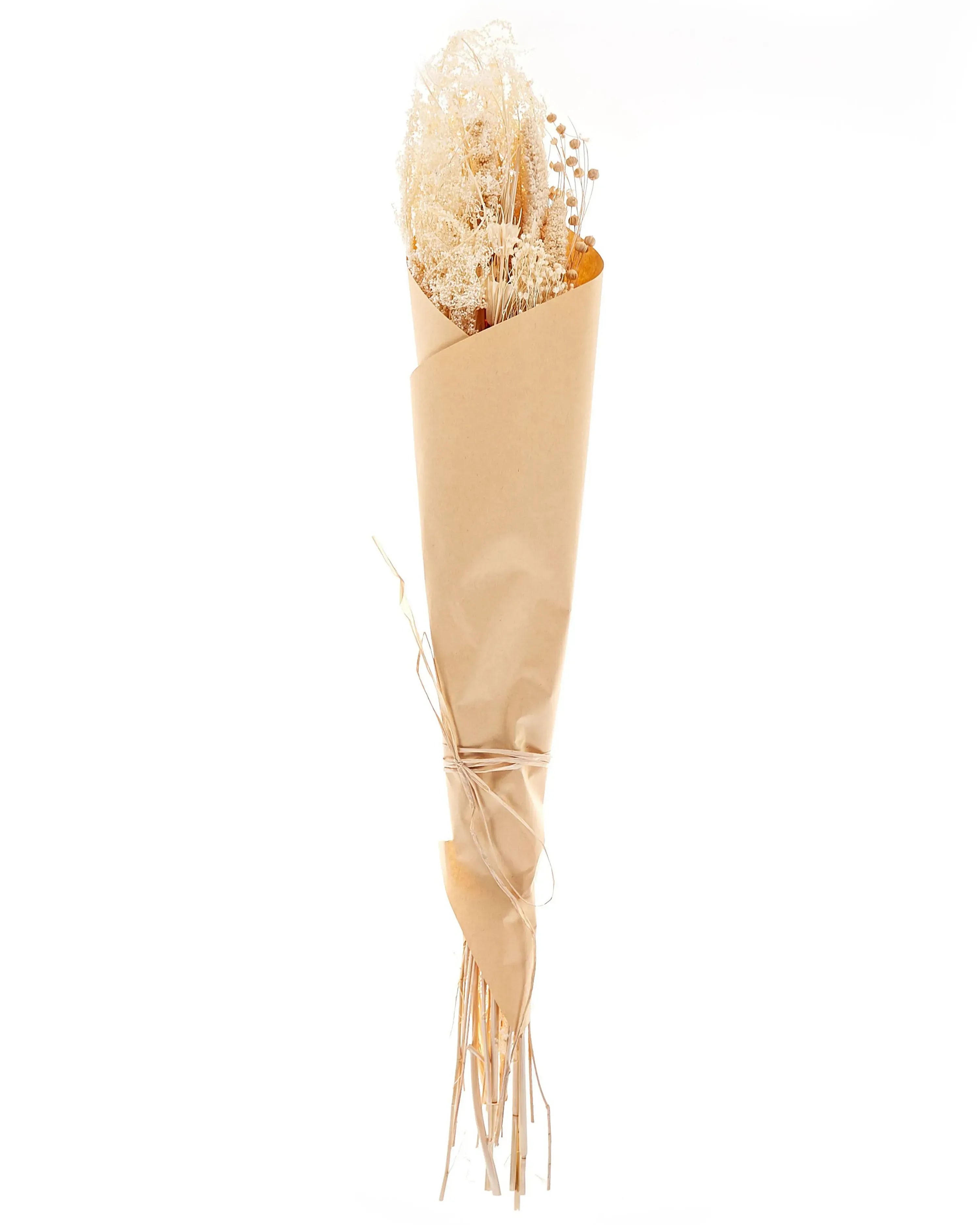 Mazzo di Fiori Secchi  65 cm Naturale