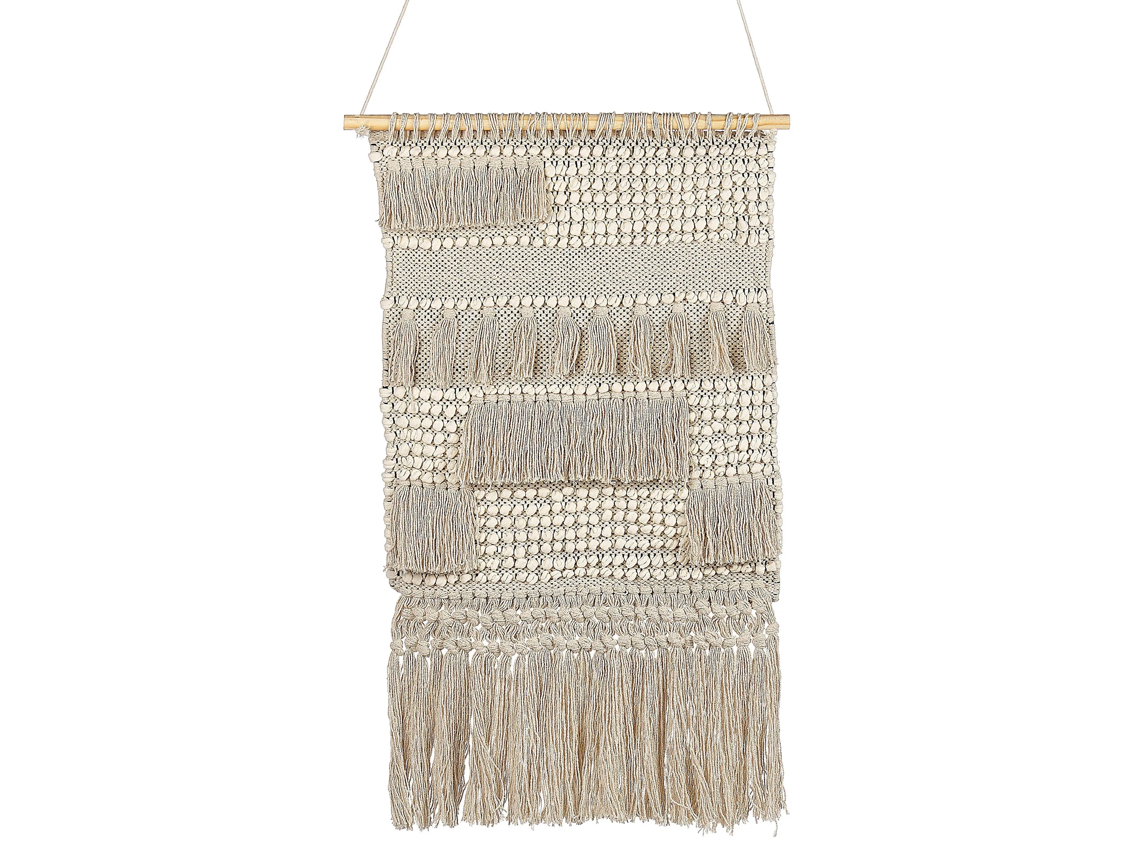 Decorazione da parete in tessuto  Cotone 102 cm Beige