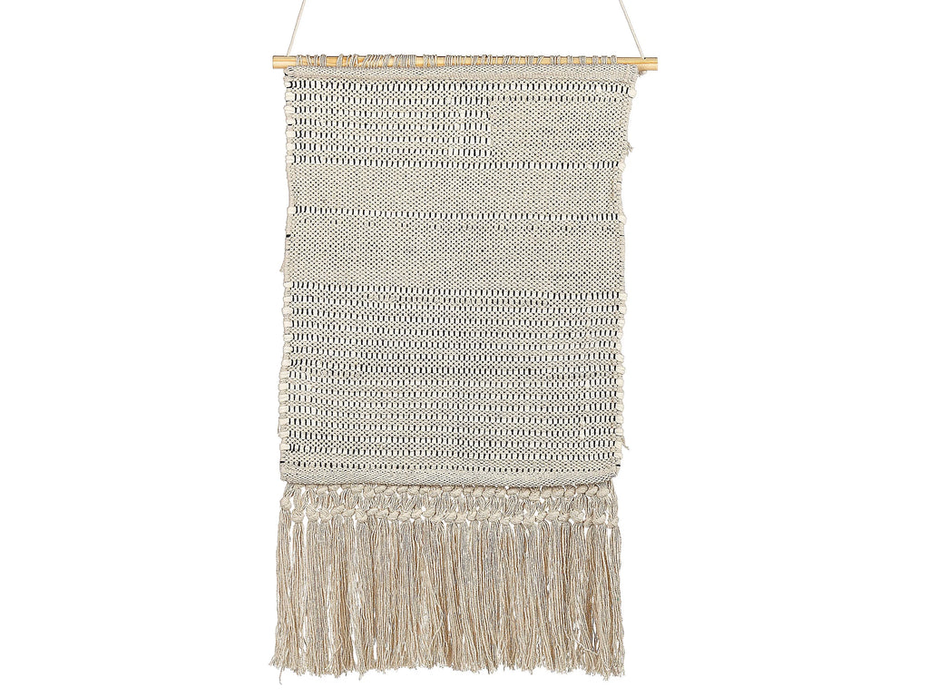 Décoration murale en tissu Coton 102 cm Beige