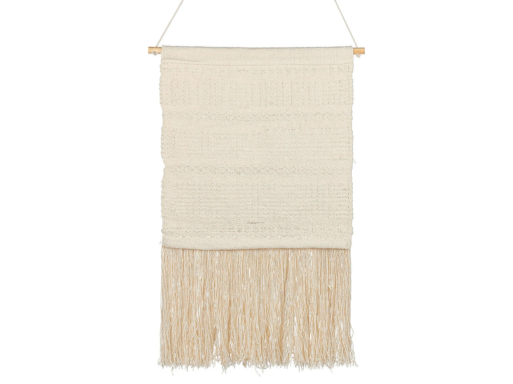 Décoration murale en tissu Coton 103 cm Beige