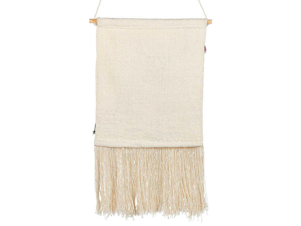 Décoration murale en tissu Coton 108 cm Beige
