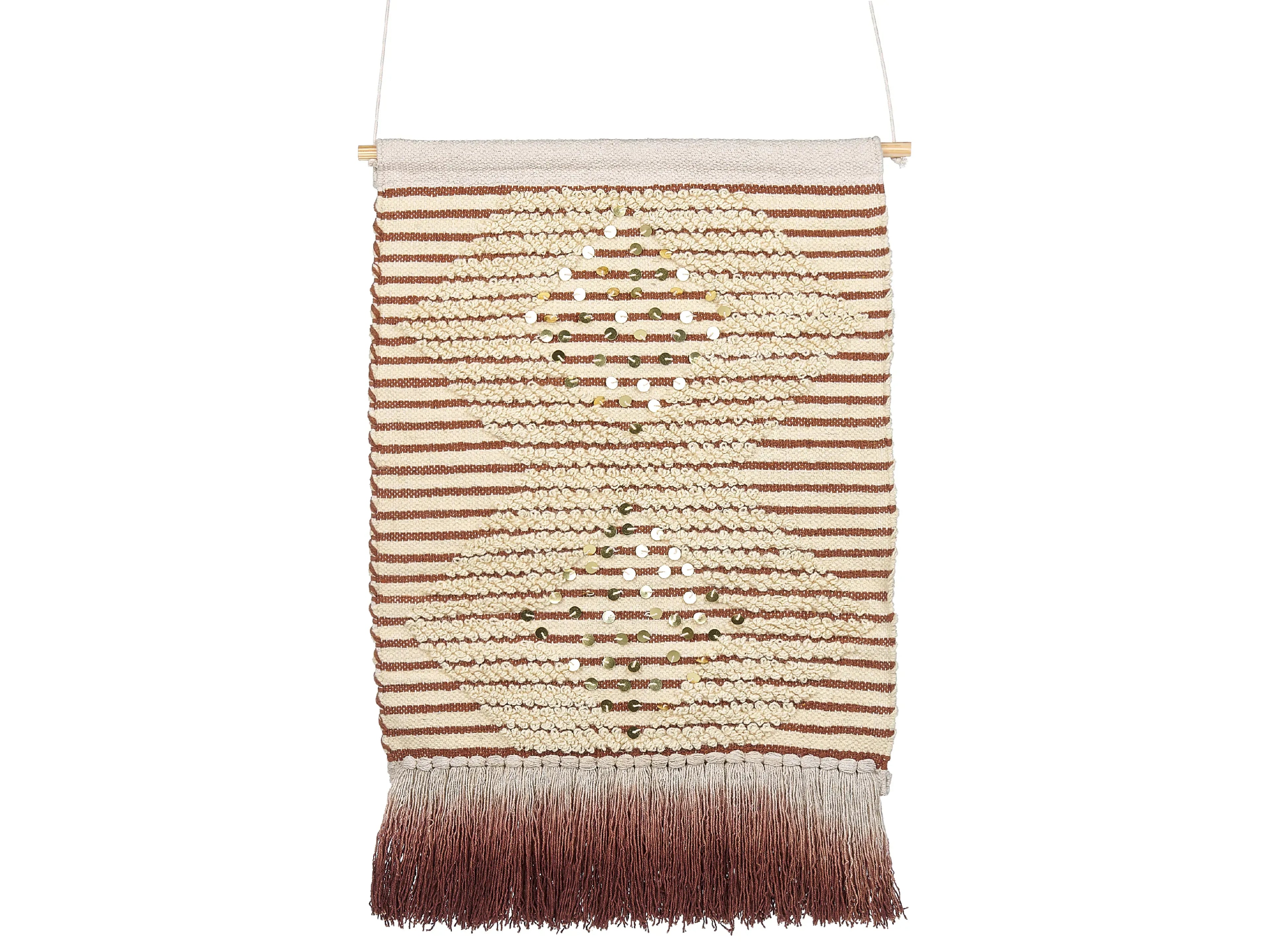 Decorazione da parete in tessuto  Cotone 75 cm Beige