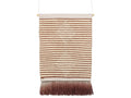 Décoration murale en tissu Coton 75 cm Beige