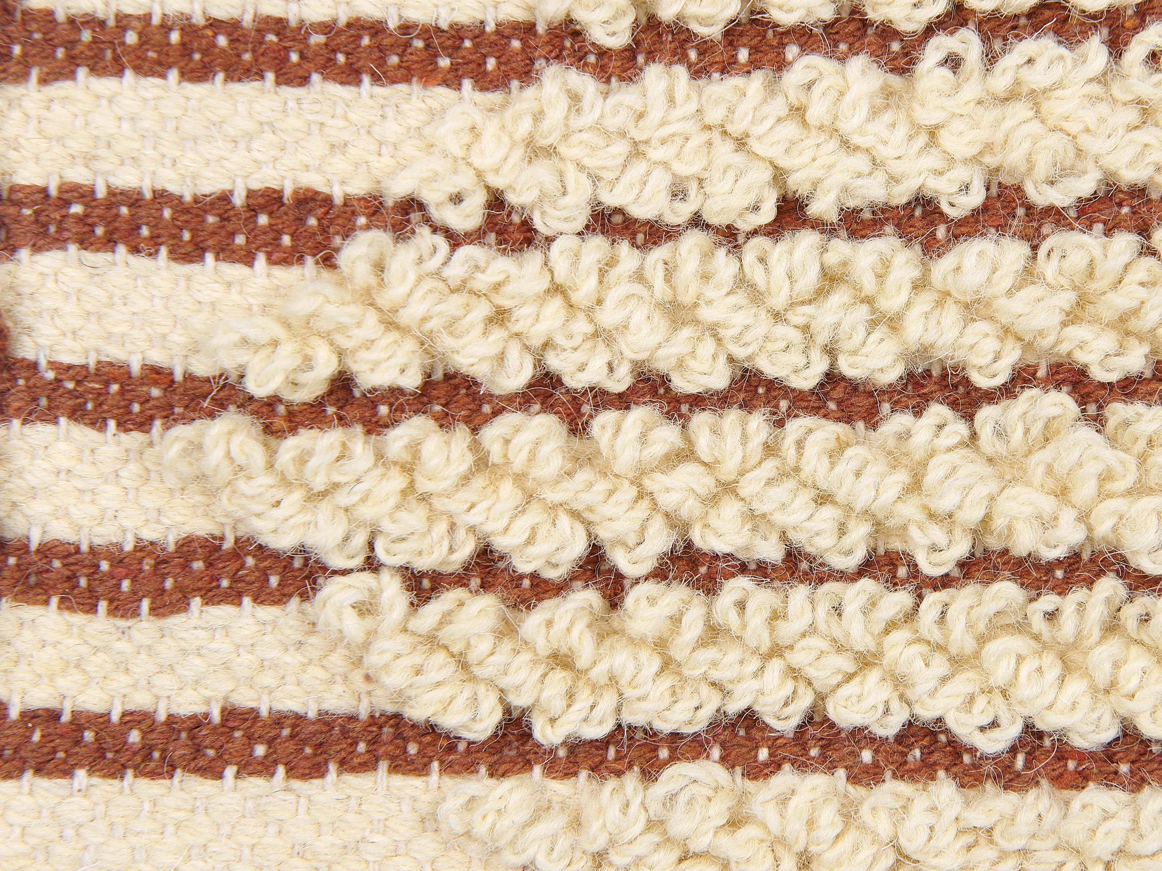 Decorazione da parete in tessuto Cotone 75 cm Beige