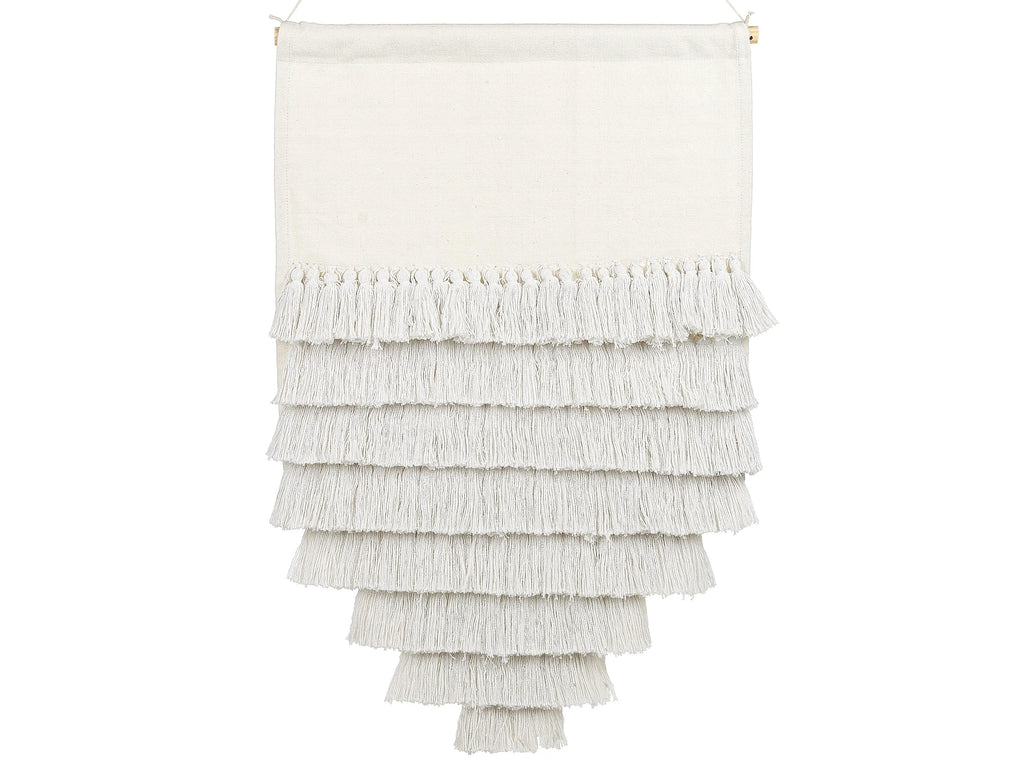 Decorazione da parete in tessuto  Cotone 107 cm Bianco