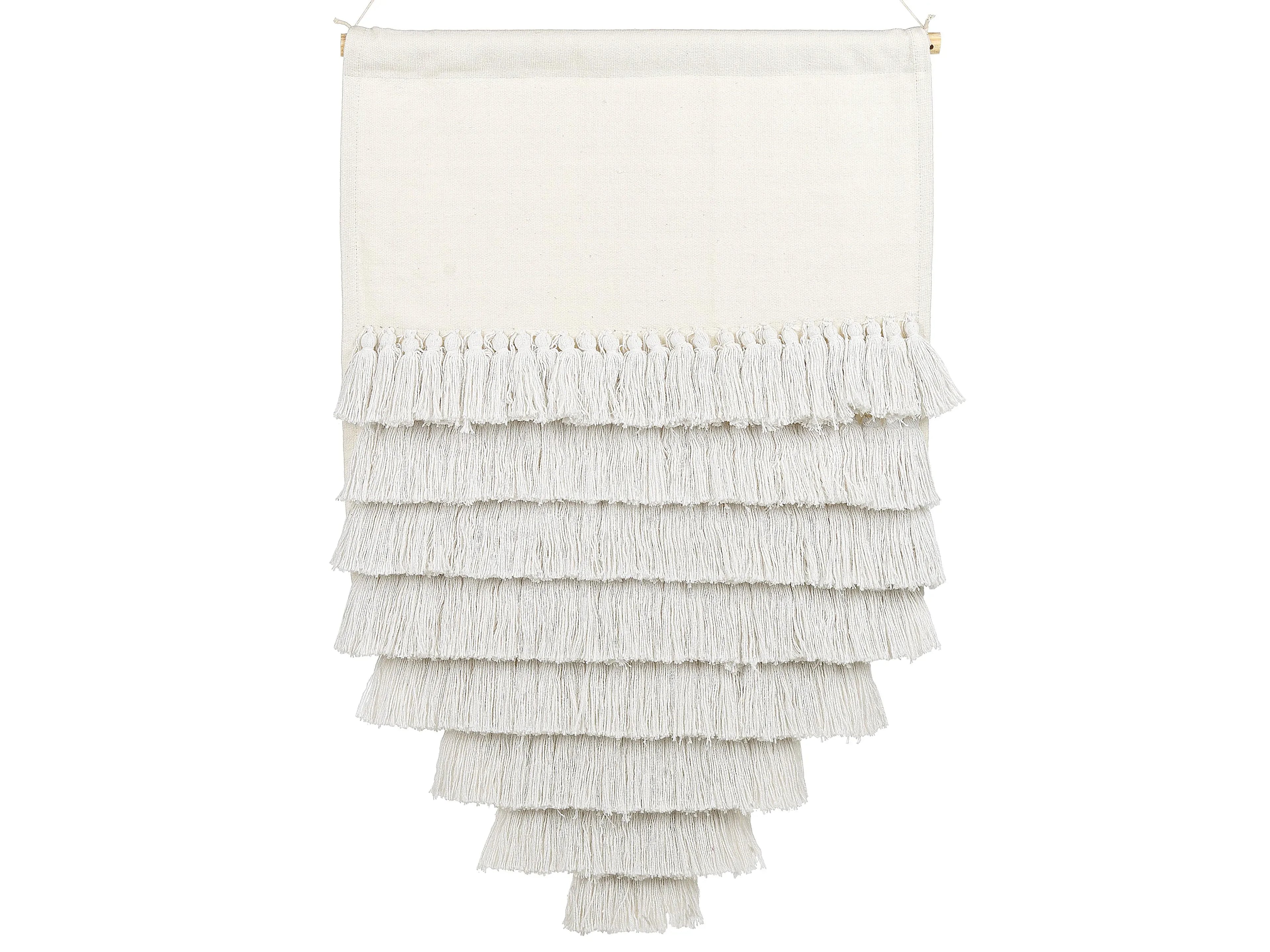 Decorazione da parete in tessuto  Cotone 107 cm Bianco