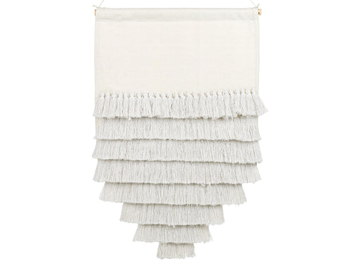 Decorazione da parete in tessuto  Cotone 107 cm Bianco