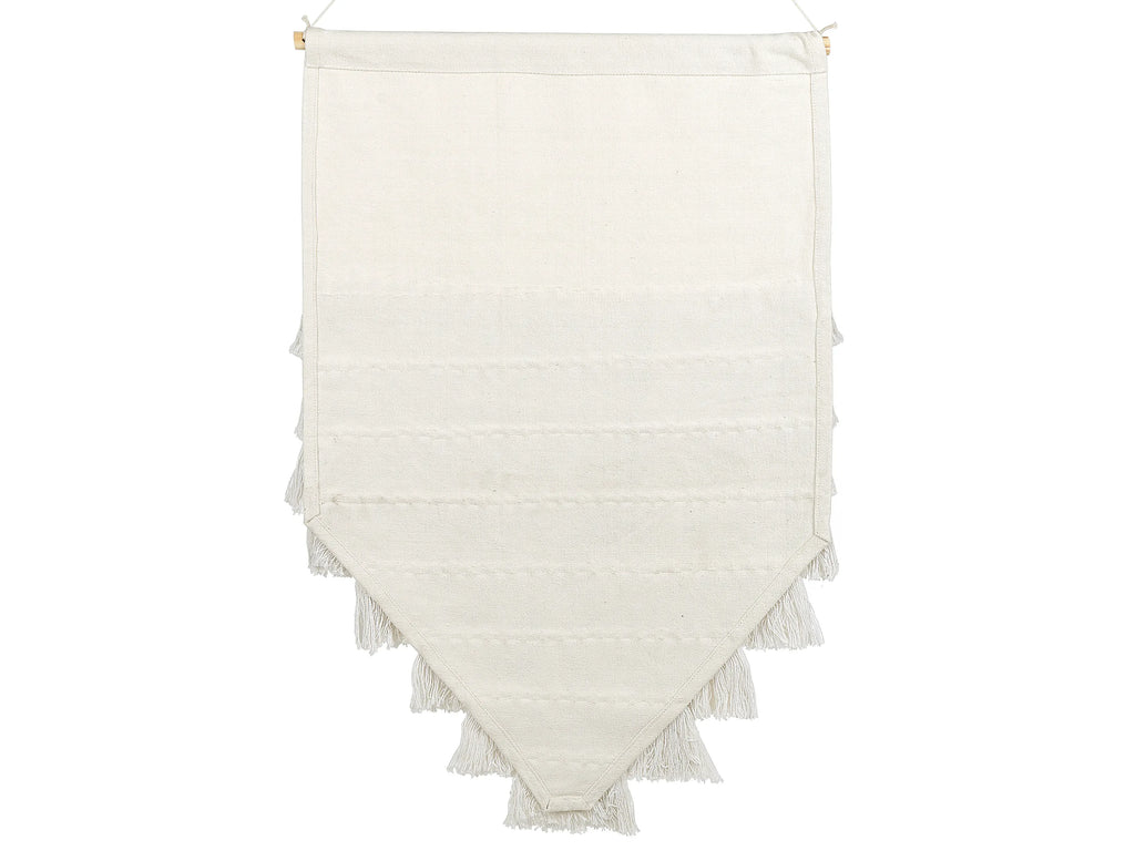 Décoration murale en tissu Coton 107 cm Blanc