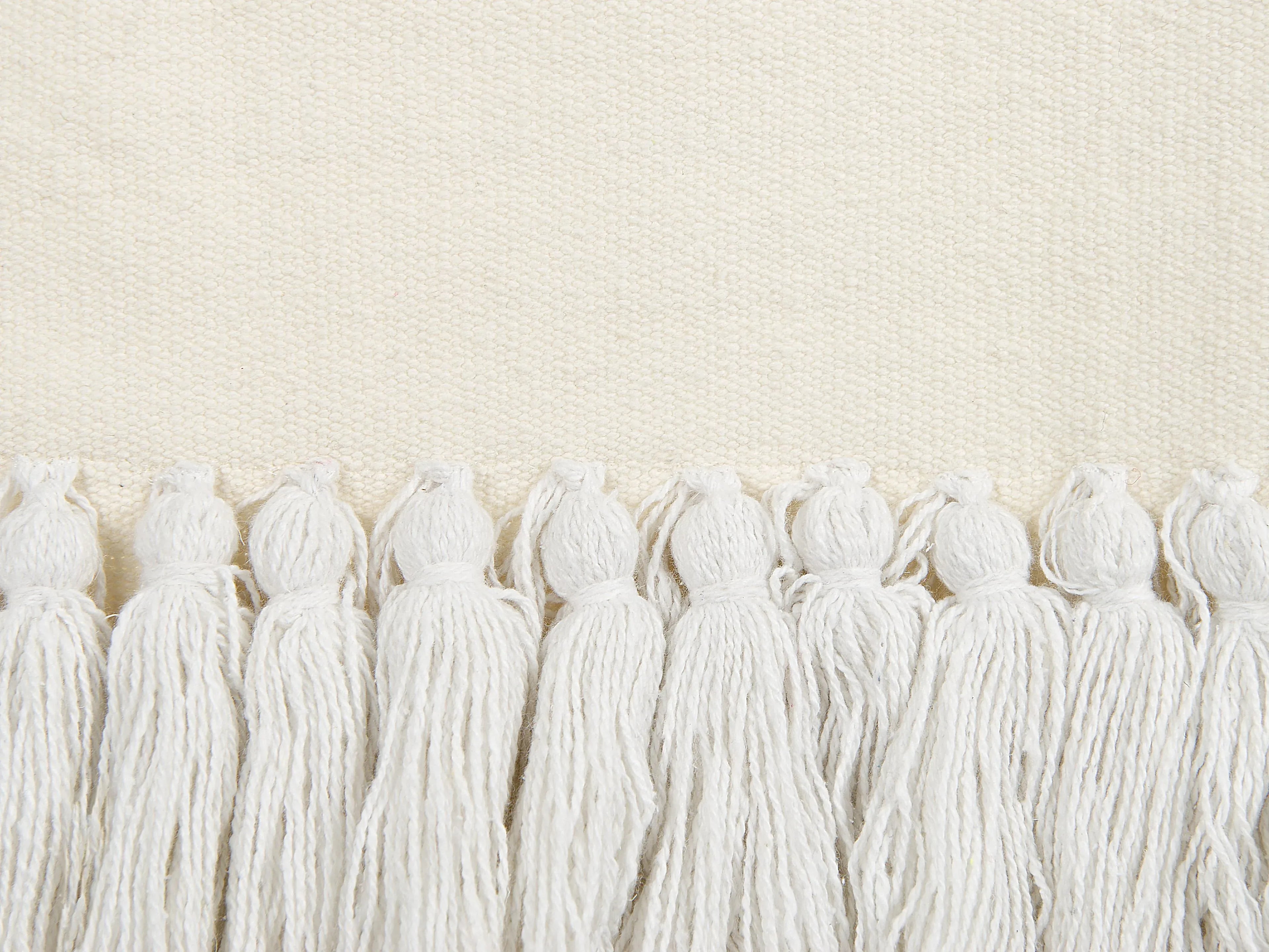 Decorazione da parete in tessuto Cotone 107 cm Bianco