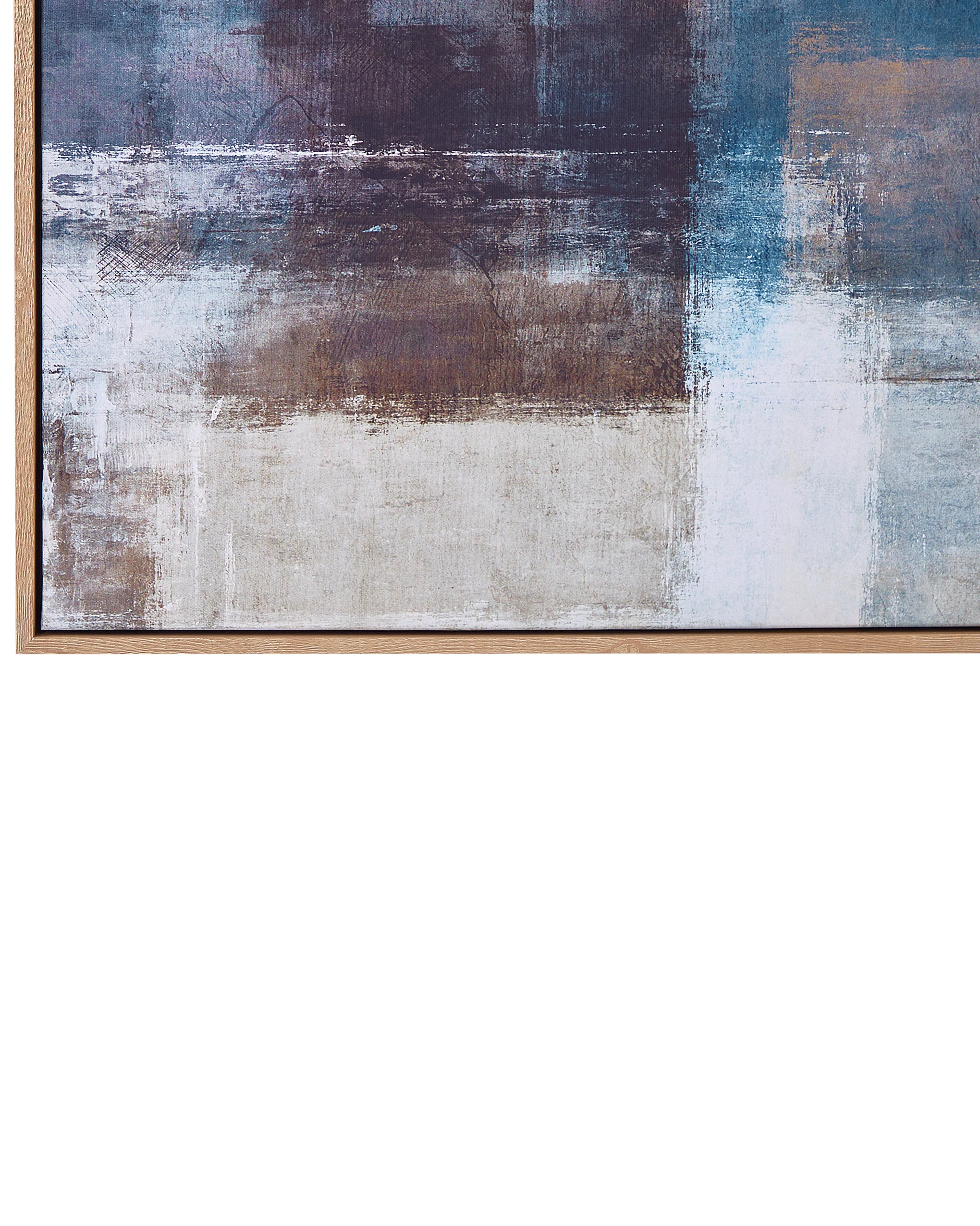 Stampa su tela Motivo astratto 83 x 103 cm Multicolore
